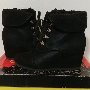 Black Ankle Booties City Classified